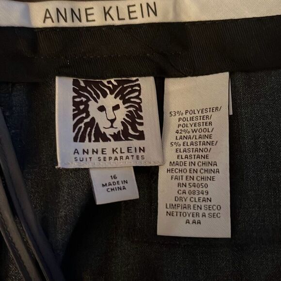 Anne Klein size 16 suit separates dark gray boot cut dress pants - 2923 - Picture 3 of 3